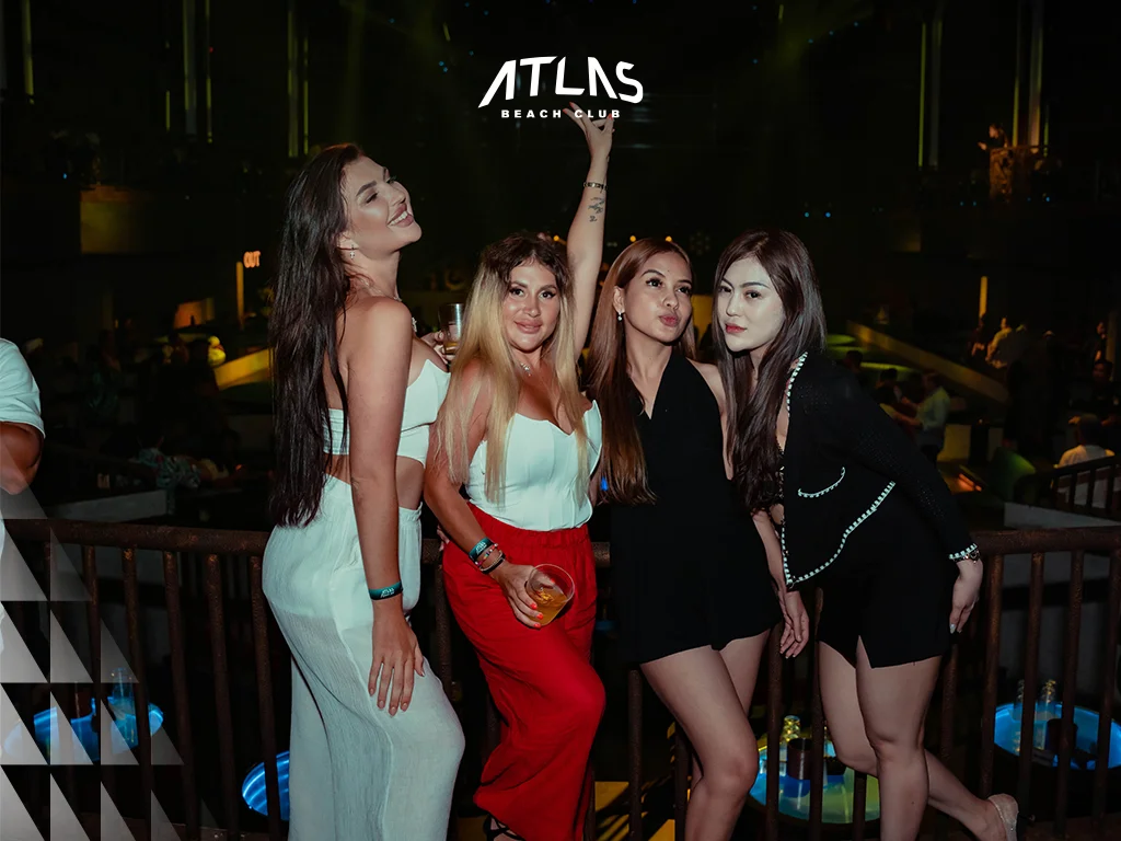 Atlas Super Club offers top-tier music experiences with international DJs, themed nights, and cutting-edge sound systems. Live DJ performances, premium club entertainment, Bali music scene.