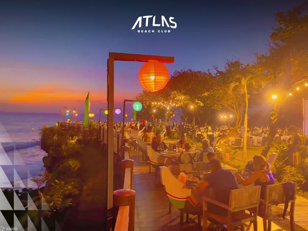 Best sunset dining experience, perfect beach club ambiance, oceanfront luxury dining.