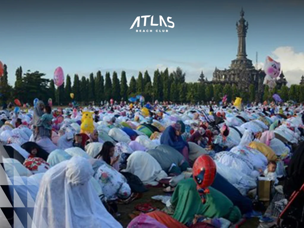 Bali as a Lebaran destination, scenic island views, vibrant holiday celebrations.