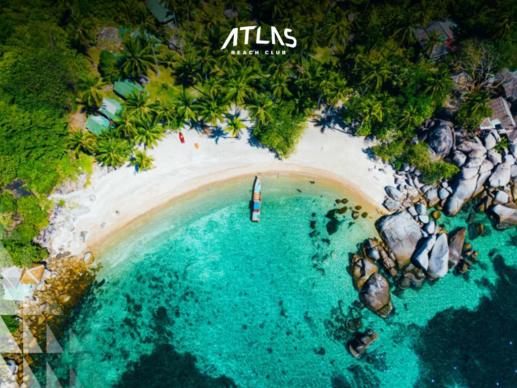 Bali and Seychelles feature contrasting beach types, from lively shores to tranquil turquoise waters. Bali’s black sand beach, Seychelles granite formations, sunset views on tropical shores