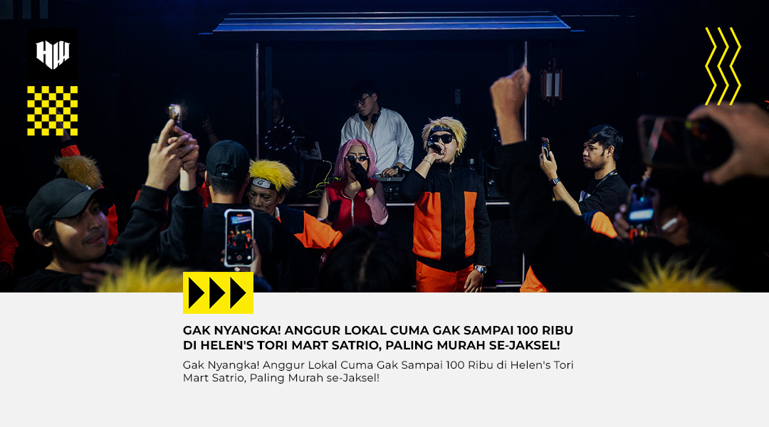 Paling Murah Se-Jaksel! Anggur Lokal di Helen's Tori Mart Satrio, Gak Sampai 100K!