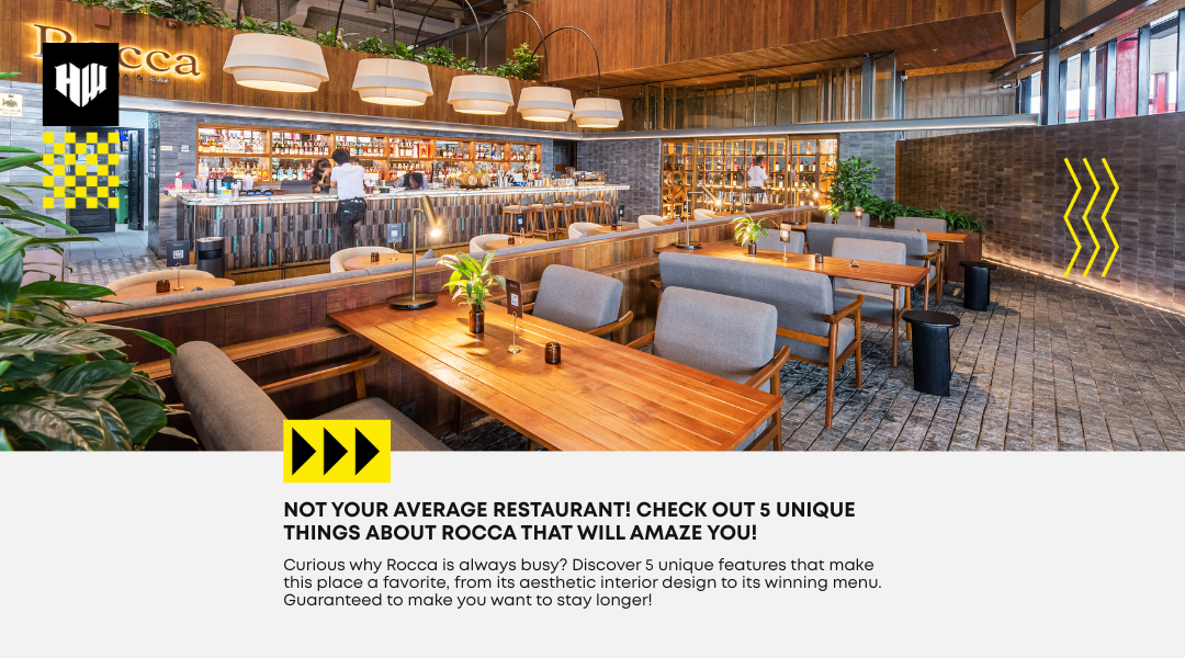Must Try! 5 Unique Features of Rocca That Will Make Your Dining Experience Unforgettable!