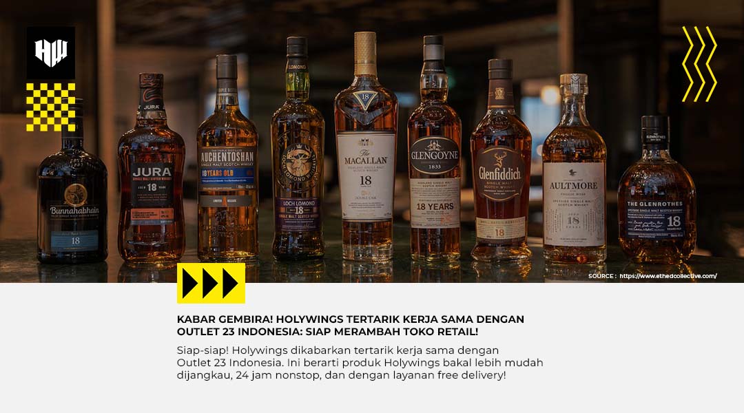 Holywings Bekerja Sama dengan Outlet 23 Di Yogyakarta - Siap Merambah ke Toko Retail