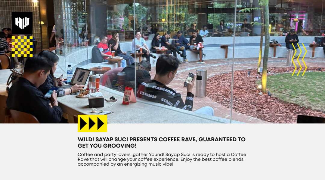  Super Fun! Get Ready for Coffee Rave at Sayap Suci – Coffee and Party Vibes!