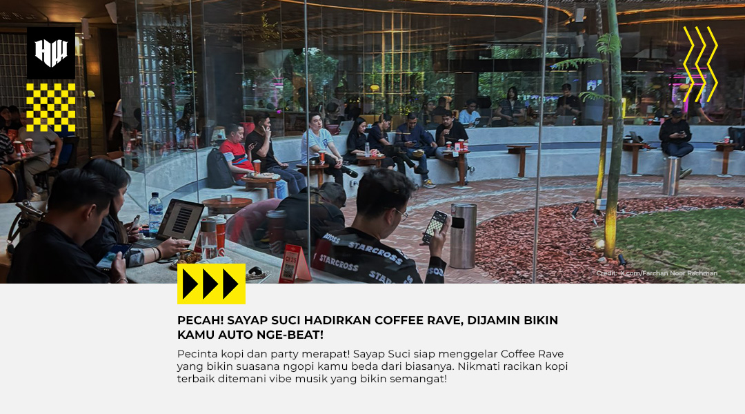 Seru Banget! Siap-siap Coffee Rave di Sayap Suci – Ngopi Sambil Party!