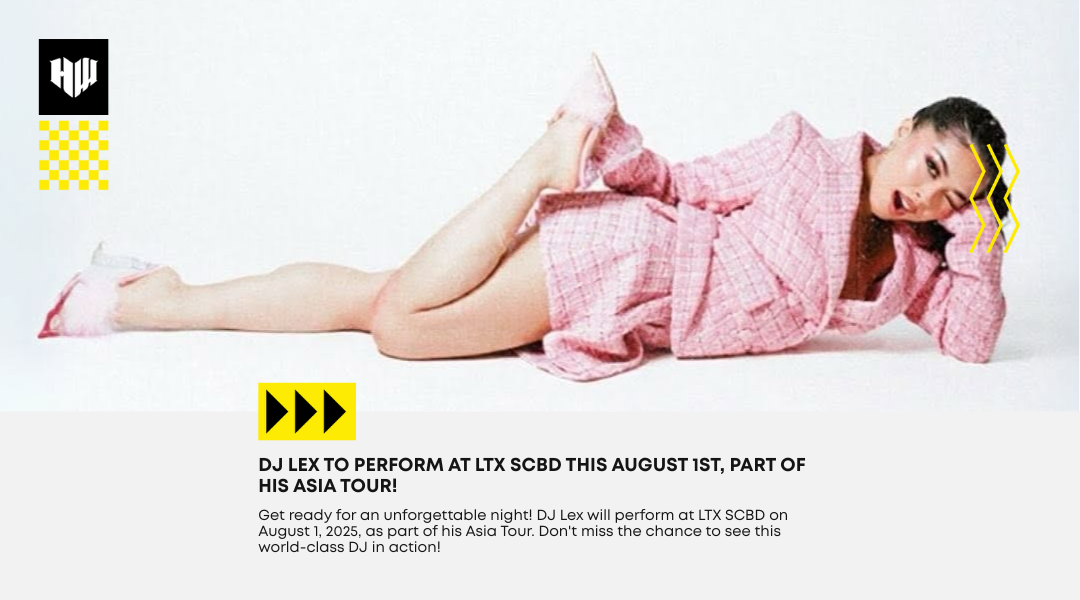 Don't Miss Out! DJ LEX Will Perform at LTX SCBD– A Must-See Indonesian Debut!