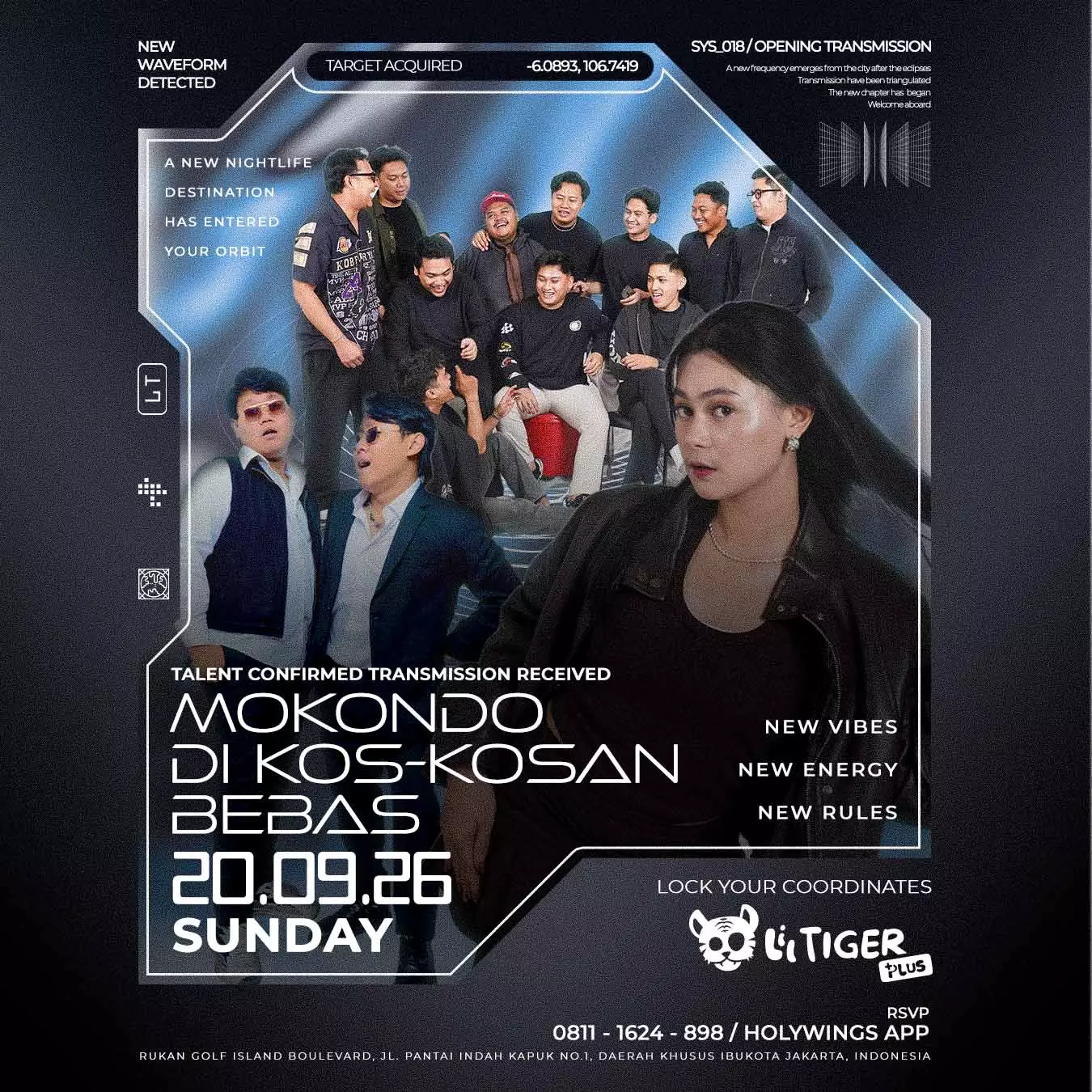 GRAND OPENING : MOKONDO X KOS-KOSAN BEBAS