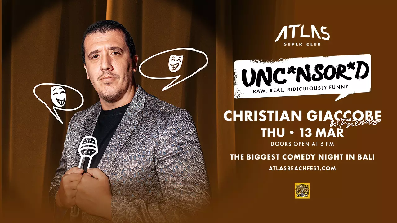 News - Laugh Till You Snort: Bali’s Most Outrageous Comedy Night Hits Atlas Super Club! - World's Biggest Beach Club & Super Club in Bali | Atlas Beach Fest